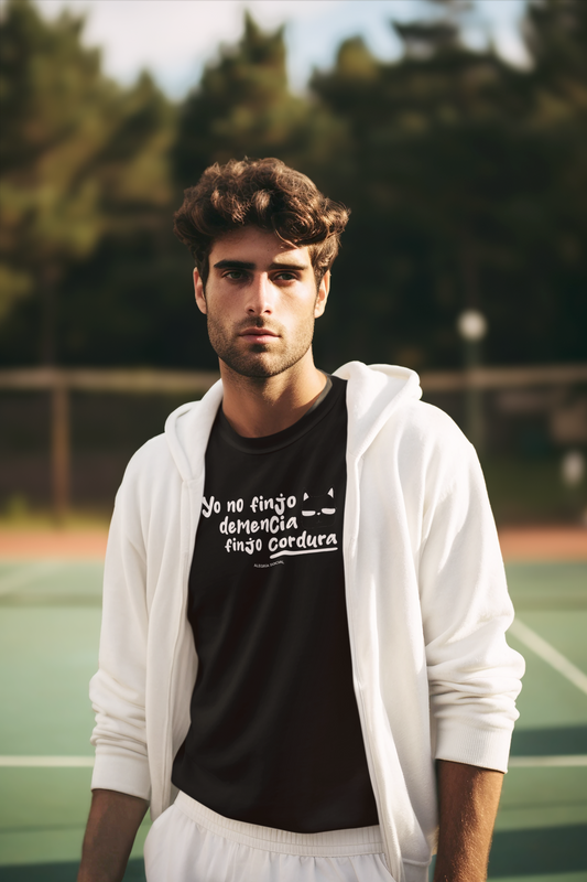 Polera Unisex Yo no finjo cordura